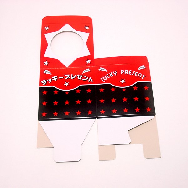 画像2: 抽選箱 紙 16cm角 星 (2)
