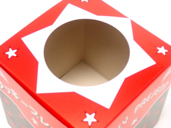 画像3: 抽選箱 紙 16cm角 星 (3)
