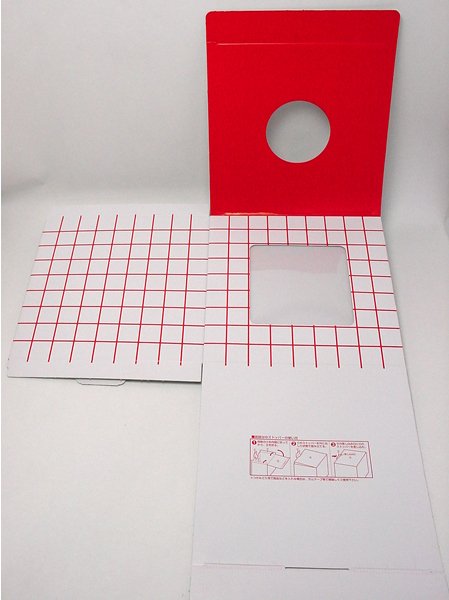 画像4: 抽選箱 紙 窓付 27cm角 (4)