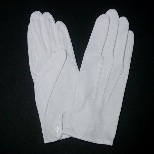 画像1: 大人用　白手袋 (1)