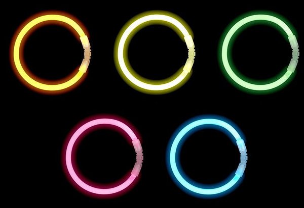 画像2: 光るブレスレット　50本セット (2)