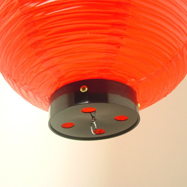 画像6: 提灯[ちょうちん]ビニール無地縦長64cm (6)