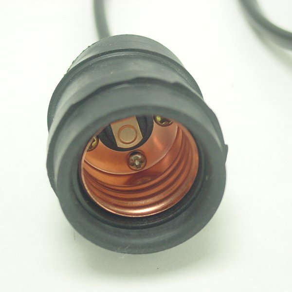 画像2: 提灯用 電気コード 1灯 (2)