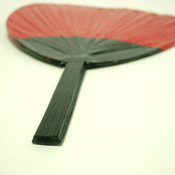画像5: 赤うちわ　レトロ調　40本セット (5)