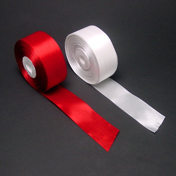 画像1: 赤白リボンテープ (1)