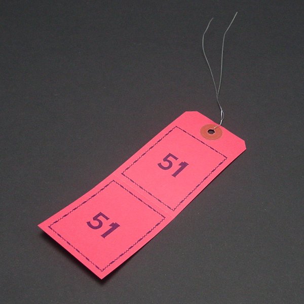 画像2: クローク札　紙　10色セット (2)