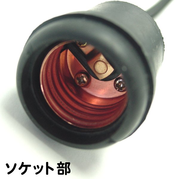 画像3: 提灯用 電気コード 10灯 2m間隔 全長22m (3)