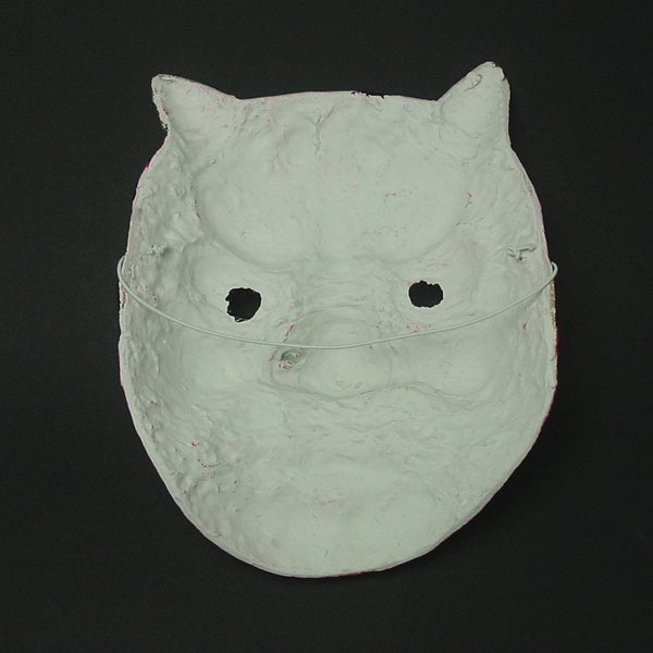 画像6: 営業日午前注文即日発送|後払いOK|大人用 節分 鬼の張子お面 (6)