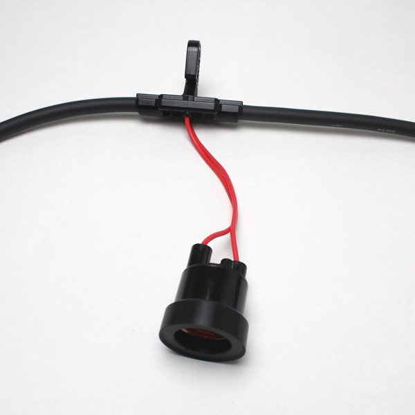 画像3: 提灯用電気コード 5灯 50cm間隔 全長2.5m (3)