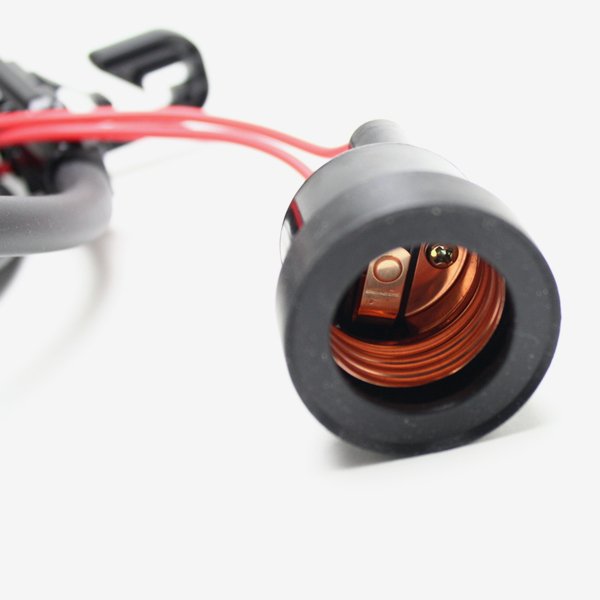 画像4: 提灯用電気コード 5灯 50cm間隔 全長2.5m (4)