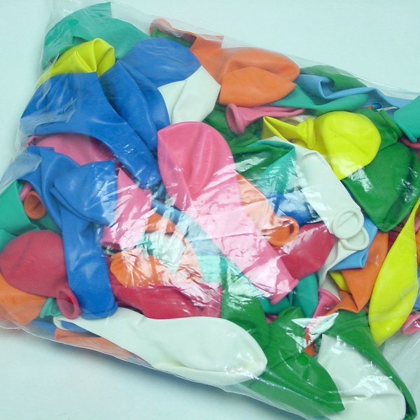 画像2: 天然ゴム風船 大きめ 100ヶセット (2)