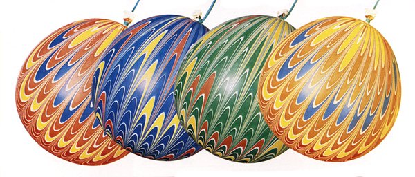 画像2: バンバン風船　マーブル　50ヶセット (2)