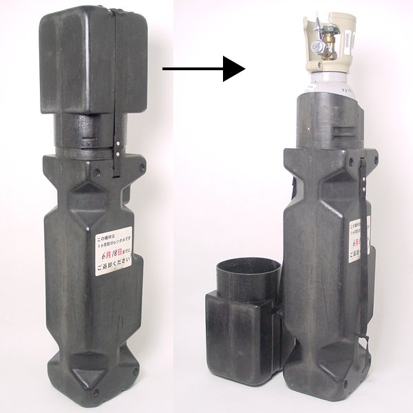 画像2: 【事前予約制にてご注文承り中】 ヘリウムガスレンタルボンベ 3000L (2)