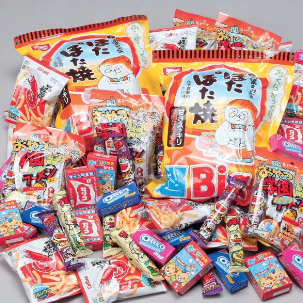 画像1: 千本つり90cm追加用景品　お菓子　100ヶセット (1)