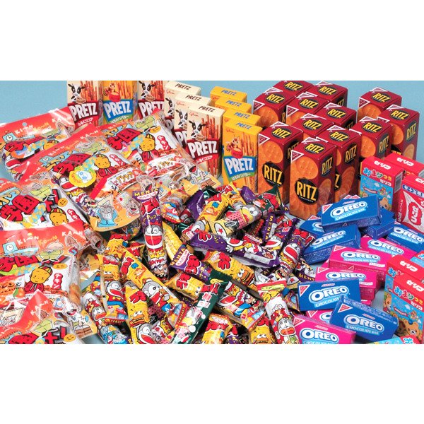 画像2: お楽しみ縁日ボックス お菓子 60人用 (2)