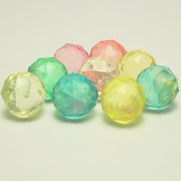 画像2: 追加用スーパーボール32mm　ダイヤモンド　100ヶセット (2)