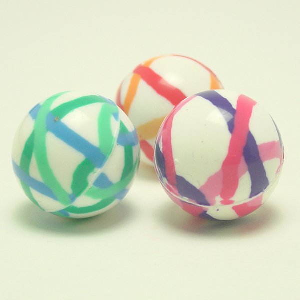 画像2: 追加用スーパーボール32mm　ストライプ　200ヶセット (2)