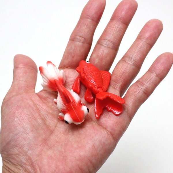 画像5: すくい用おもちゃ　フィギア金魚　50ヶセット (5)