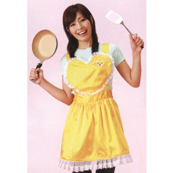 画像2: 大人用　エプロン　愛エプロン (2)