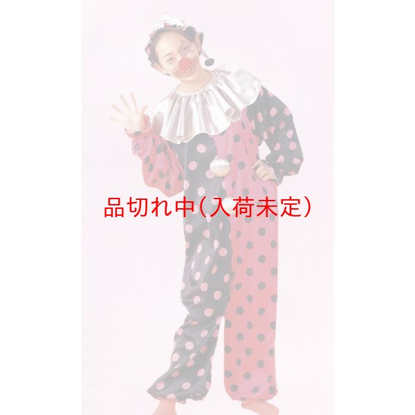 画像1: 大人用　コスチューム　ピエロ　カーニバル (1)