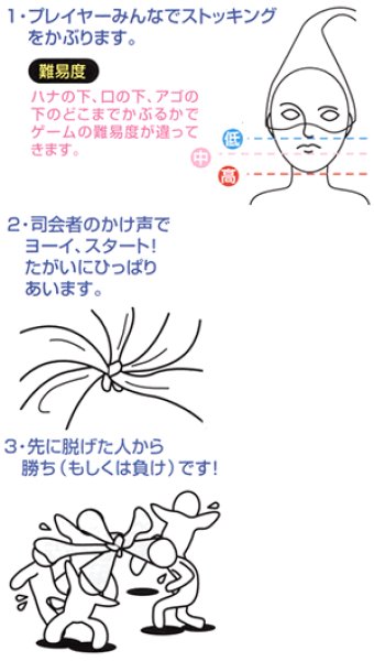 画像3: パーティーゲームストッキングゲーム　5人用 (3)