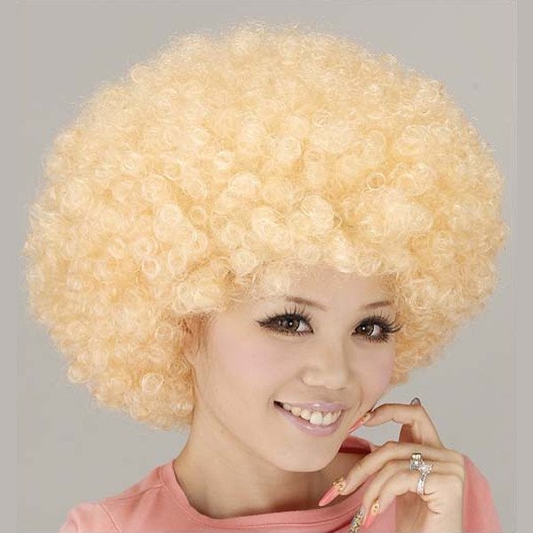 画像4: 大人用　かつら　アフロ　大 (4)