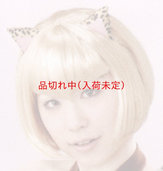 画像3: 大人用　かつら　ネコ耳ボブ (3)