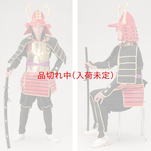 画像2: 大人用 コスチューム 甲冑 真田幸村風 (2)
