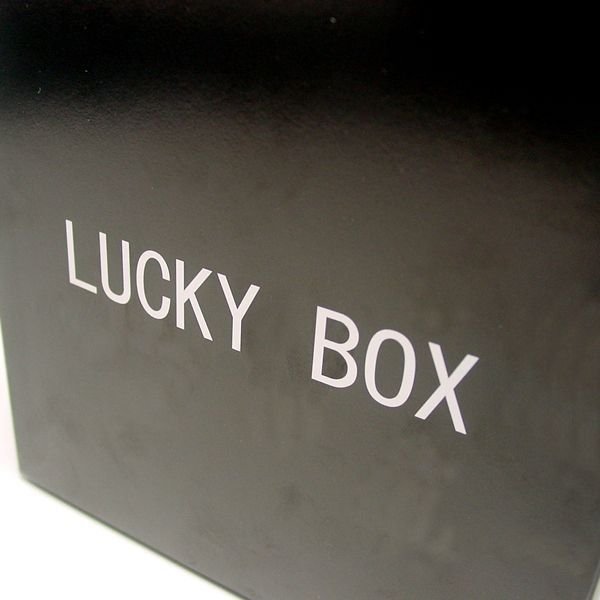 画像4: 抽選箱 紙 16cm角 LUCKY (4)