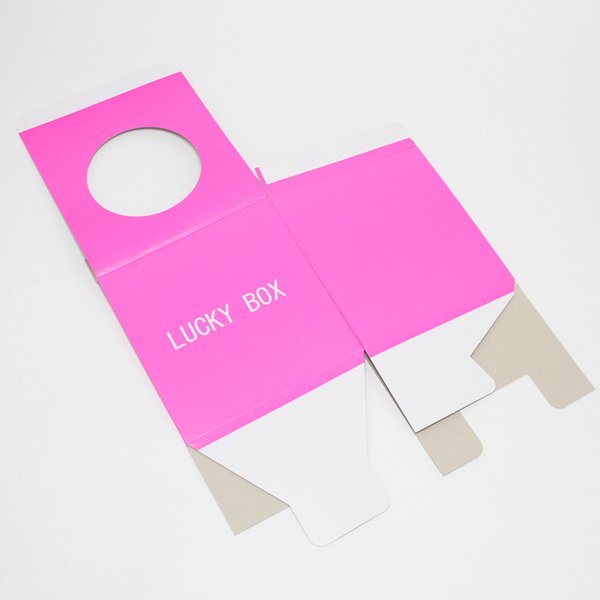 画像12: 抽選箱 紙 16cm角 LUCKY (12)