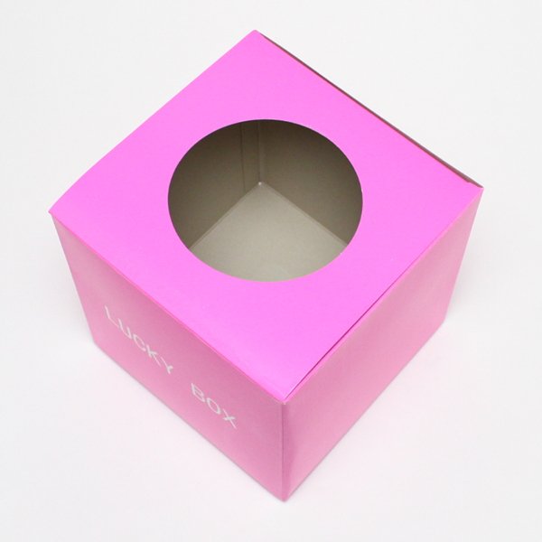 画像10: 抽選箱 紙 16cm角 LUCKY (10)