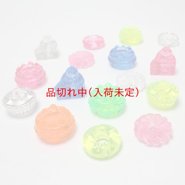 画像4: すくい取り大会セット おもちゃの宝石 ドーナツ&ケーキ (4)