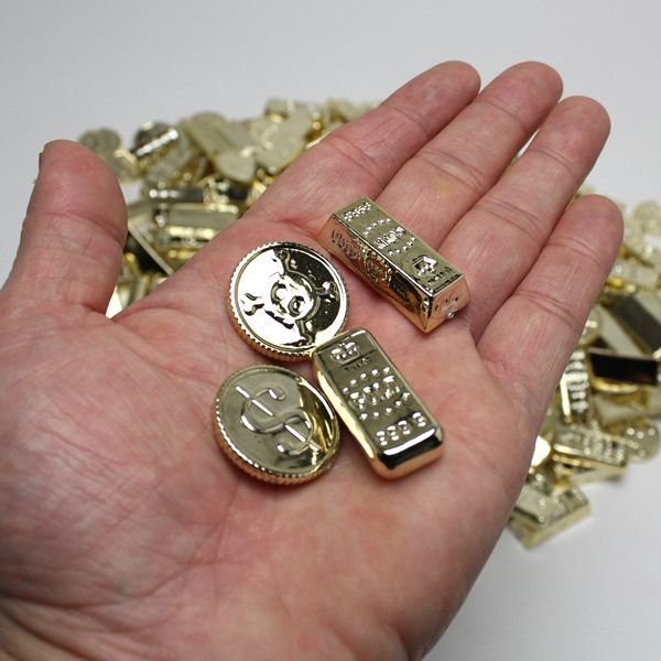 画像3: 景品セット　おもちゃの金貨　約230ヶセット (3)