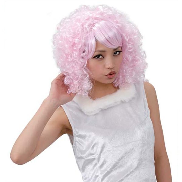 画像3: 大人用　かつら　エアーカール (3)