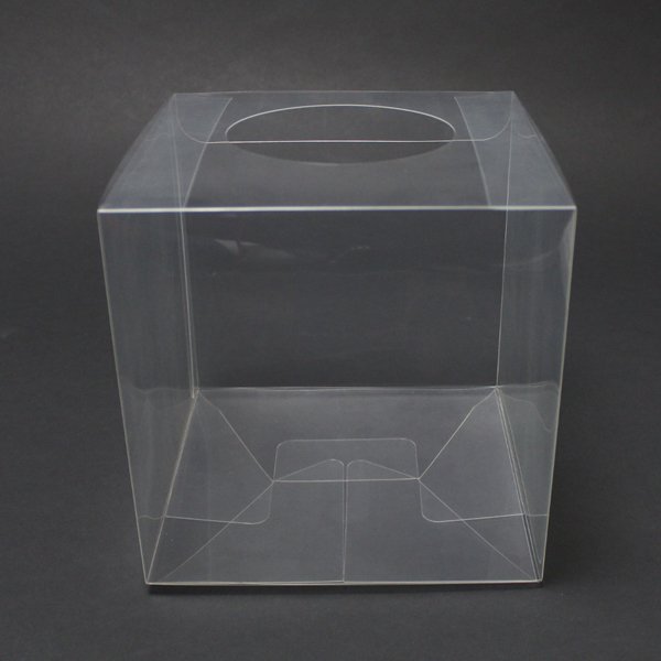 画像5: 抽選箱 ポリ 16.7cm角 透明 (5)