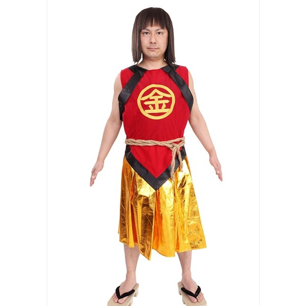 画像2: 大人用 コスチューム 金太郎 (2)
