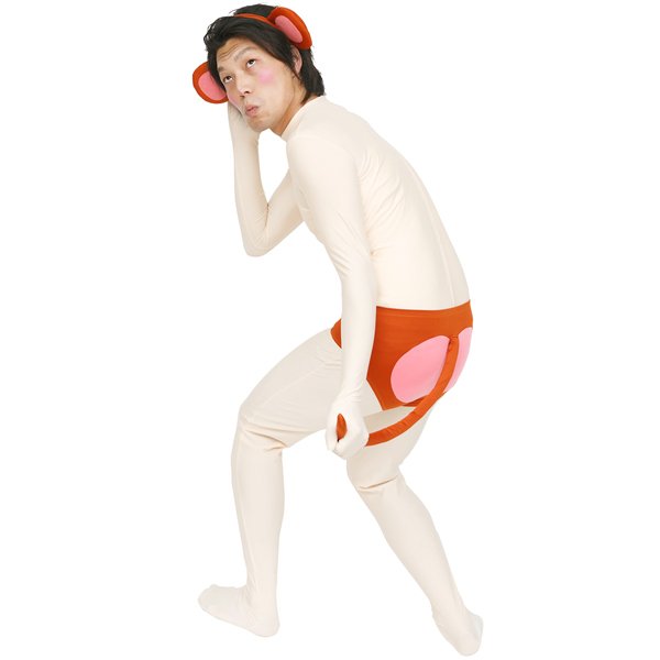 画像2: 大人用 干支 申 さるのグッズ(耳カチューシャ・パンツ) (2)