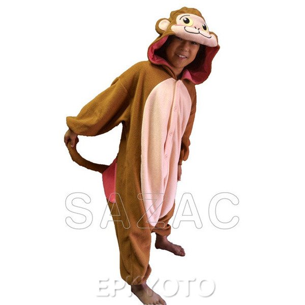 画像2: 子供用 干支 申 さるの子供スーツ (2)