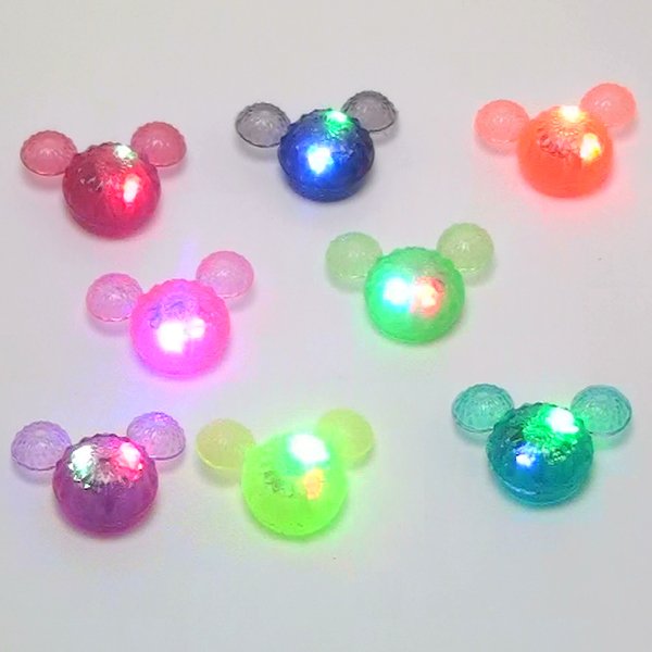 画像1: すくい用おもちゃ　光るマウス　48ヶセット (1)