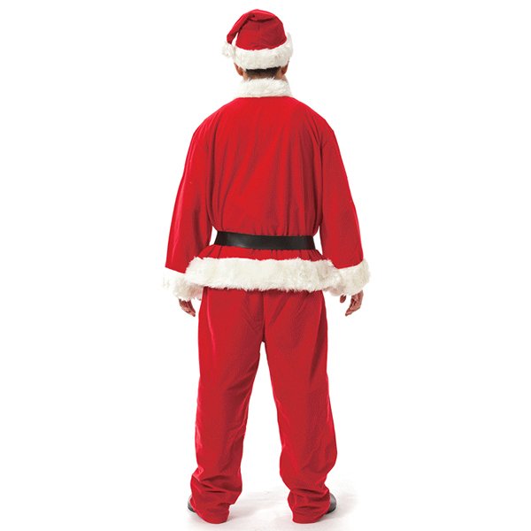 画像3: 大人用　サンタコスチューム　ふわふわファー (3)
