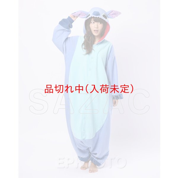 画像2: 大人用　キャラスーツ　スティッチ (2)
