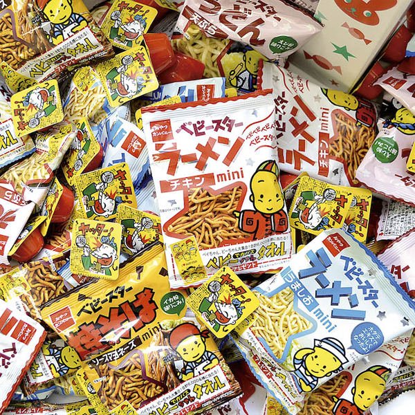 画像2: はさみ取り大会セット　ベビースターラーメン　約100人用 (2)