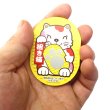 画像1: スクラッチカード　おみくじ　招き猫　1シート(10ヶ付) (1)