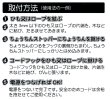 画像4: 便利な電球付き！提灯用電気コード　5灯　1m間隔　全長5m (4)