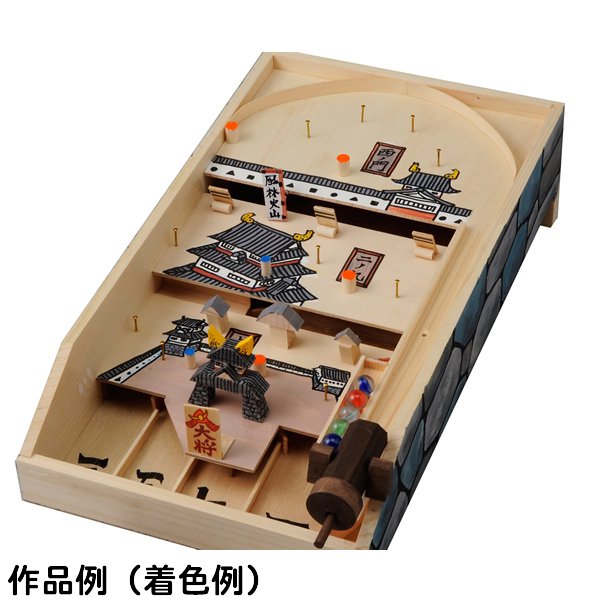 画像8: 木工工作おもちゃ 3段コリントゲーム (8)