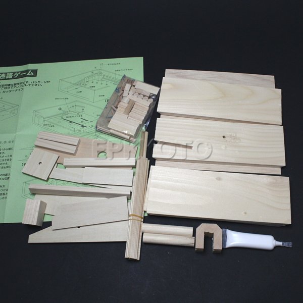 画像2: 木工工作おもちゃ 立体迷路ゲーム まとめ買い40セット (2)