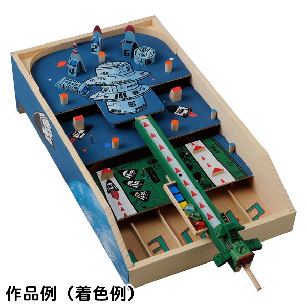 画像7: 木工工作おもちゃ 3段コリントゲーム (7)
