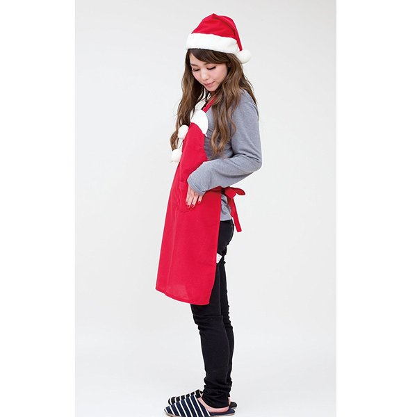 画像2: 大人用　サンタ　エプロン (2)