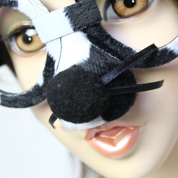 画像5: 営業日午前注文即日発送|大人用 干支 戌 ダルメシアンめがね (5)