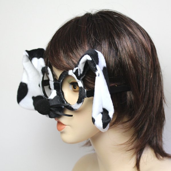 画像3: 営業日午前注文即日発送|大人用 干支 戌 ダルメシアンめがね (3)